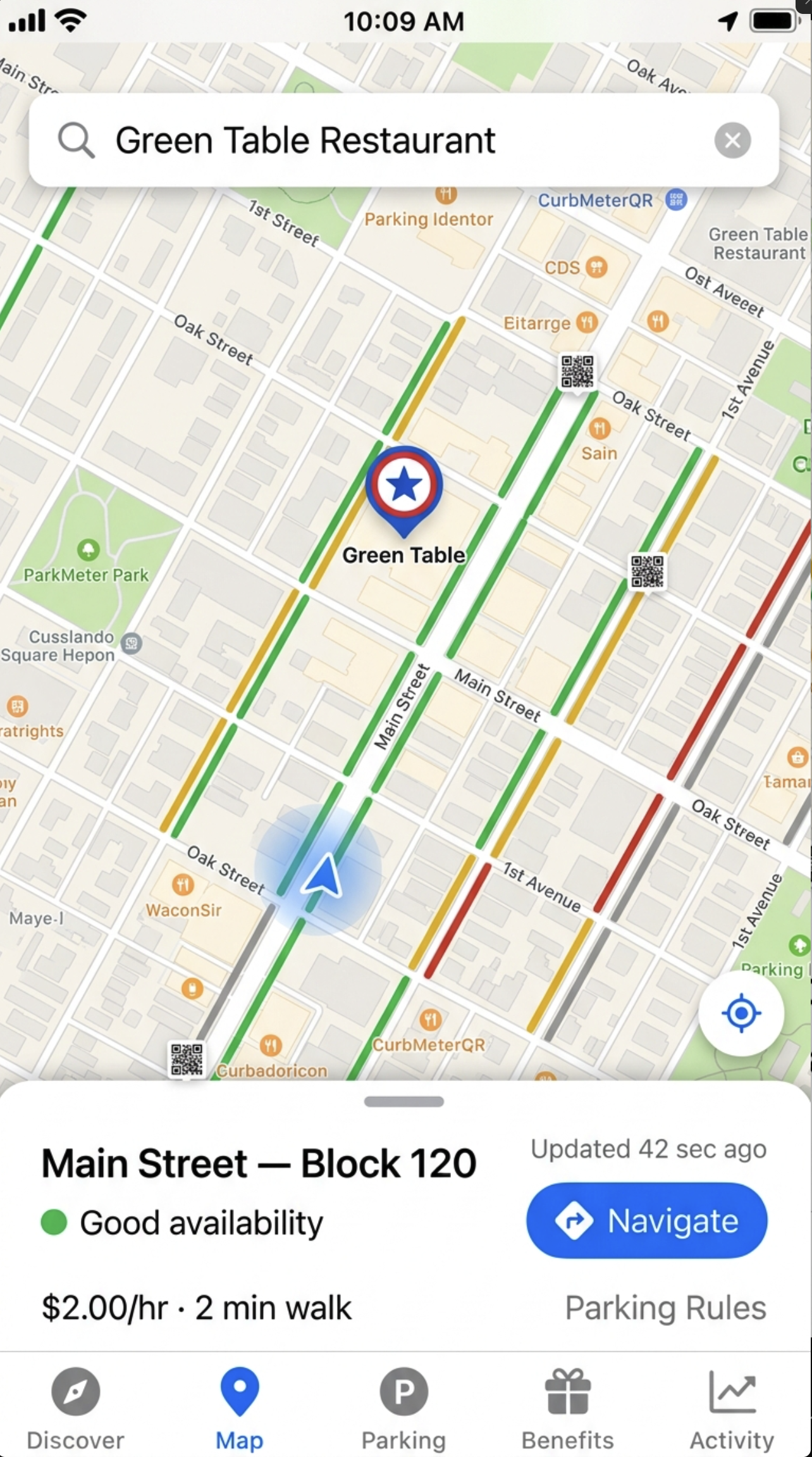 CurbMeter Map