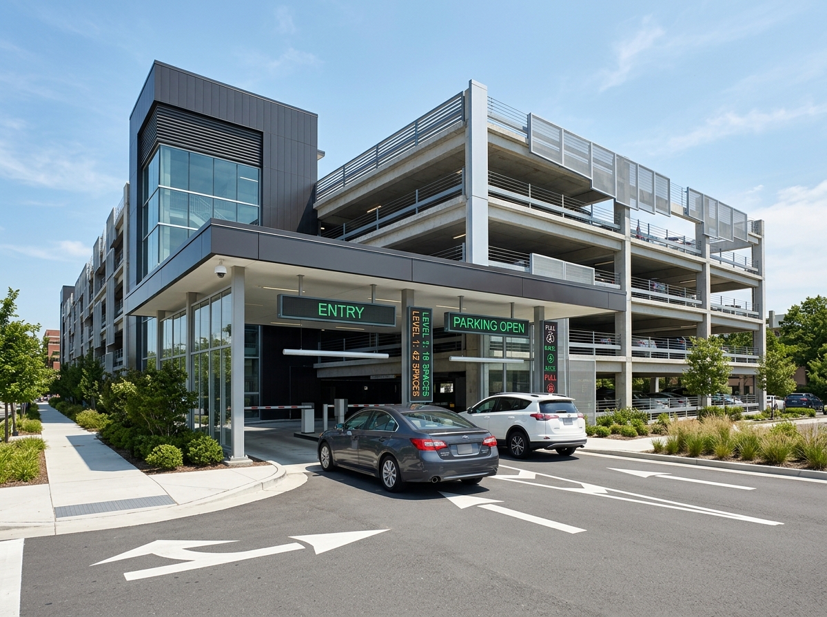 Parking operator facility