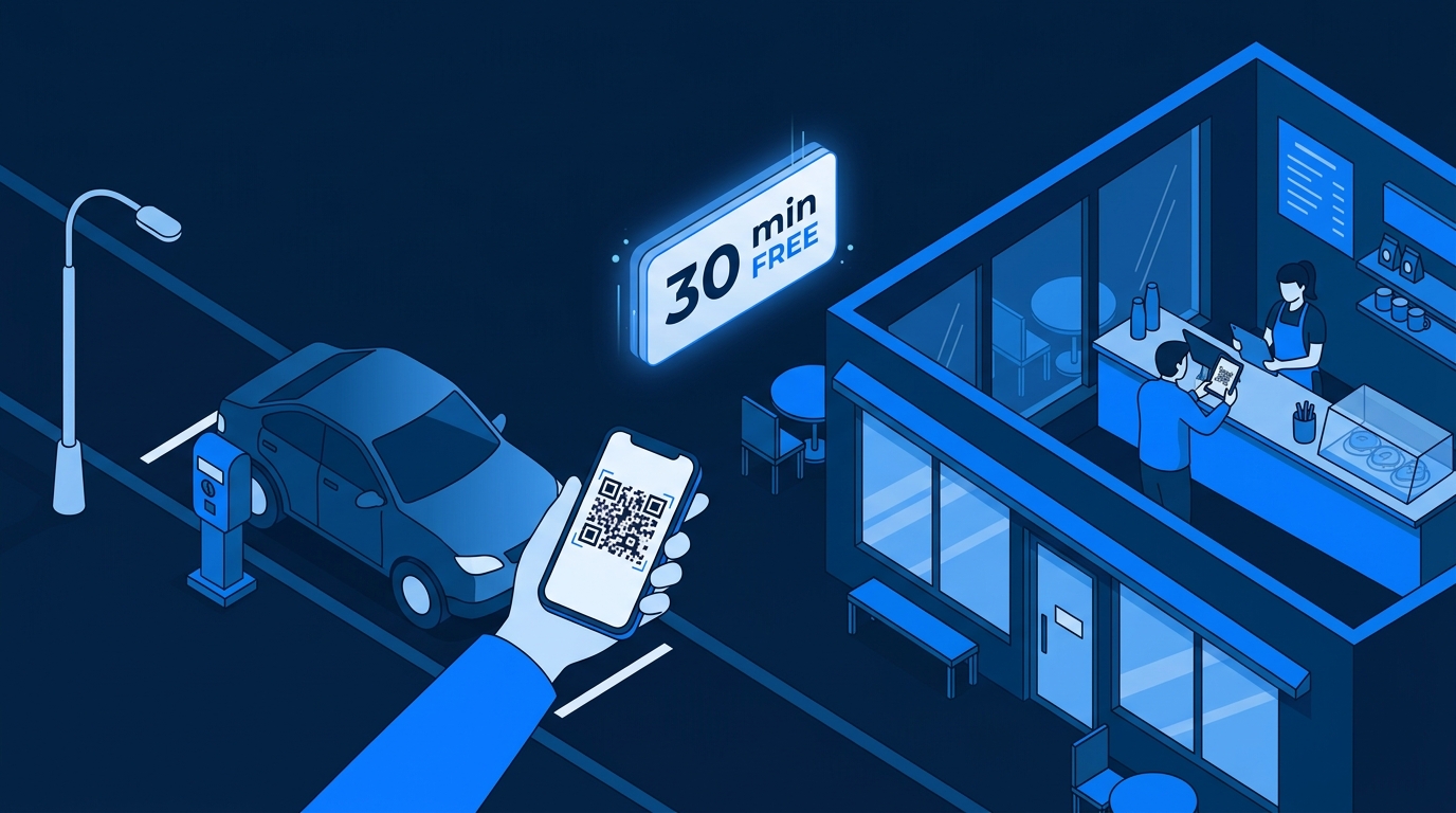 CurbMeter Validate — Parking meets local commerce